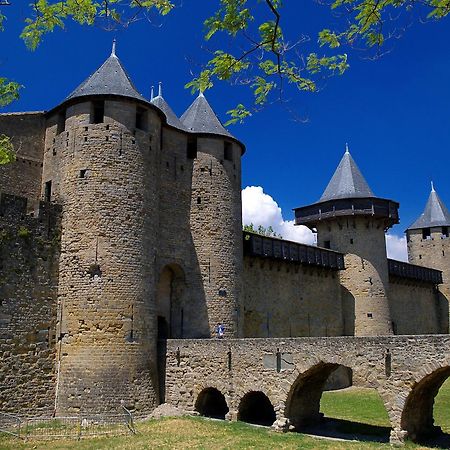 Ma Pierre A L'Edifice, Face A La Cite Vue Sublime, Studio Avec Terrasse Carcassonne Ngoại thất bức ảnh