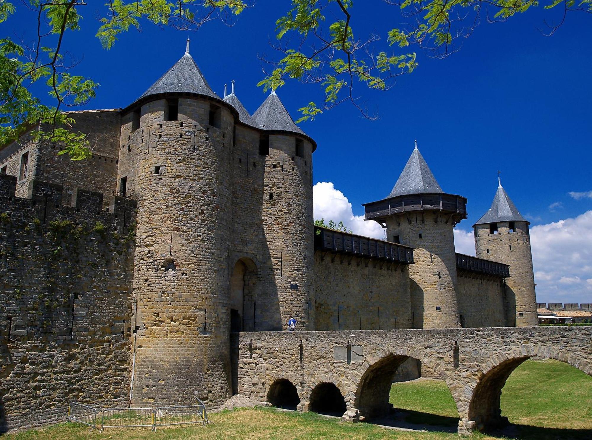 Ma Pierre A L'Edifice, Face A La Cite Vue Sublime, Studio Avec Terrasse Carcassonne Ngoại thất bức ảnh
